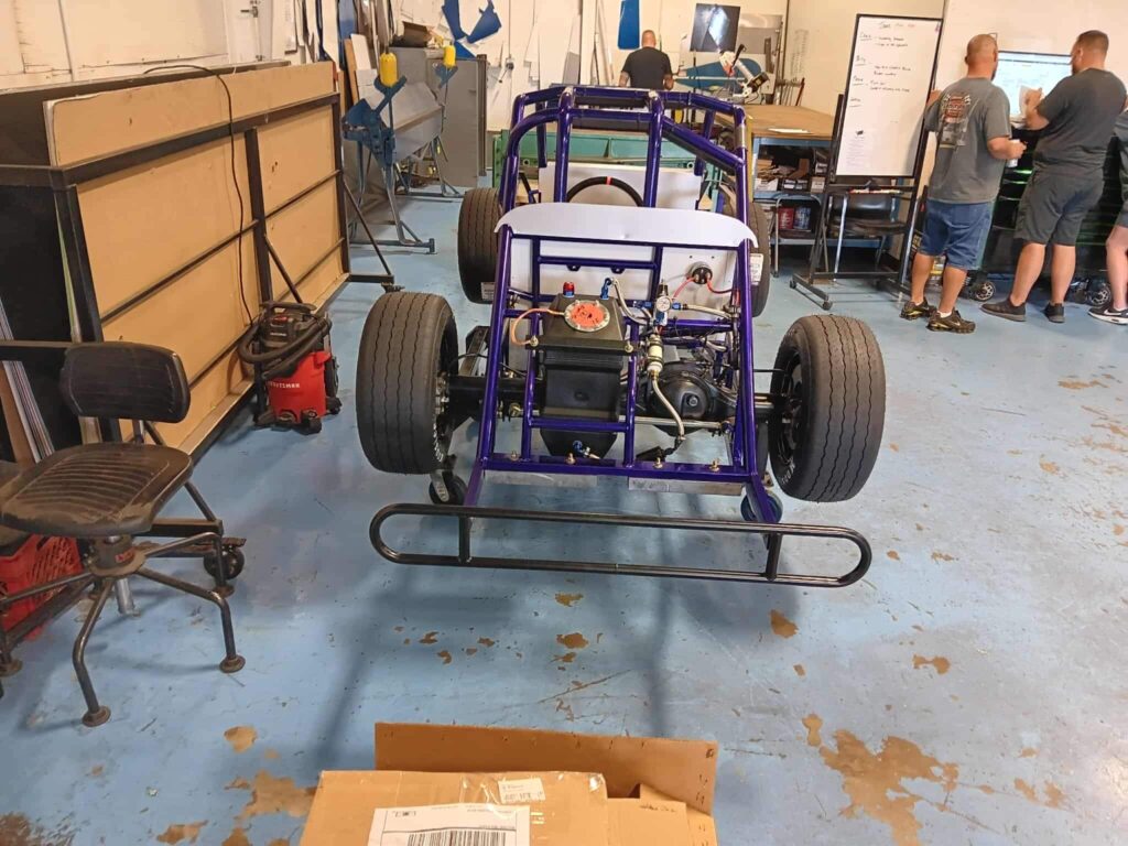 INEX Hoosier tires and tire rods polk racing