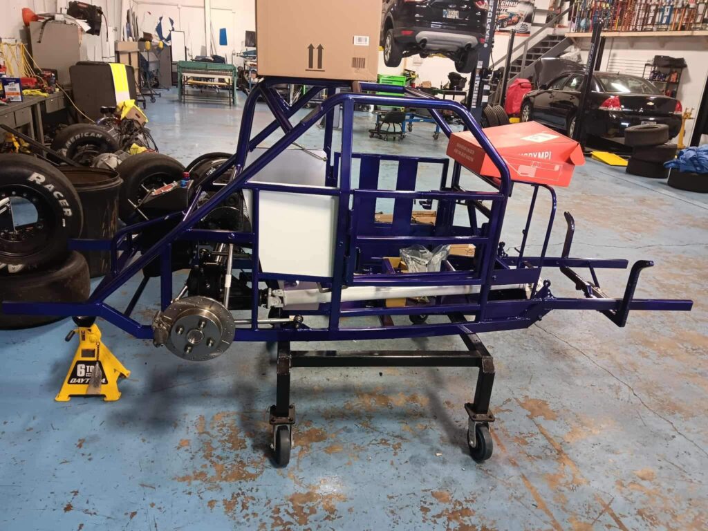 US Legends body build by Polk Bros Racing