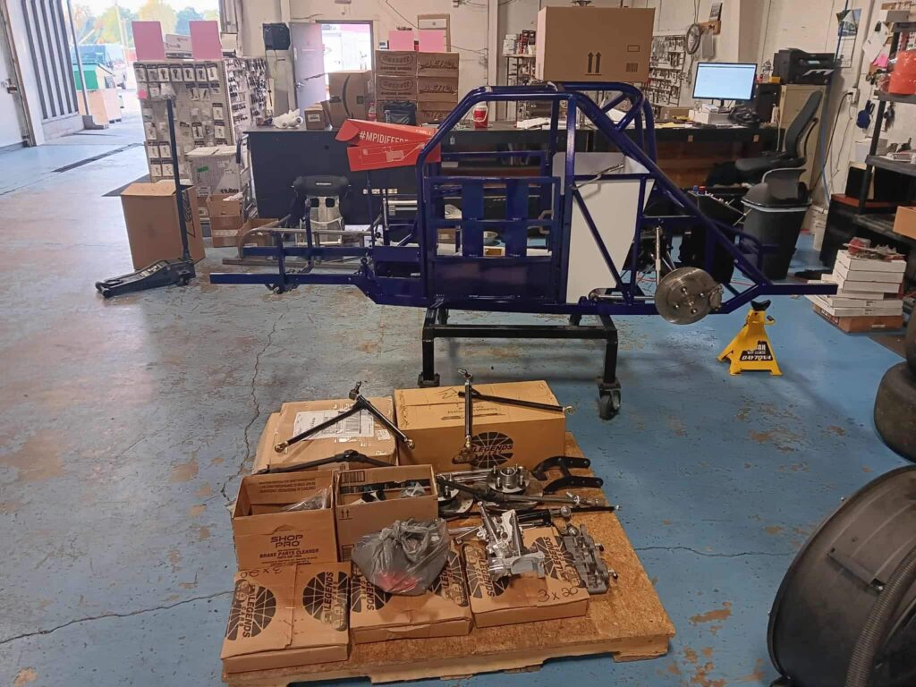 building INEX racer with Polk Bros Racing
